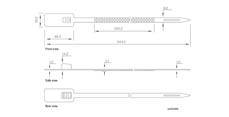 plastic seal CAD