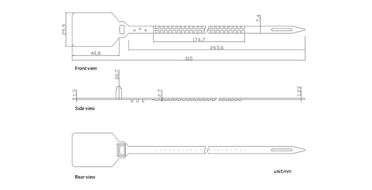 plastic seal CAD