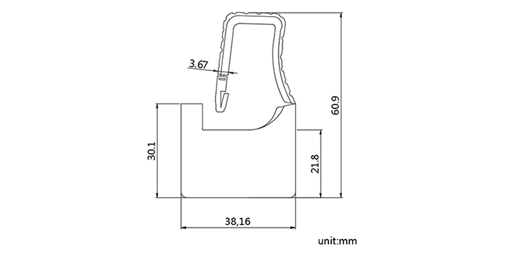 Top quality Plastic padlock seals Disposable Plastic Padlock Seal CAD