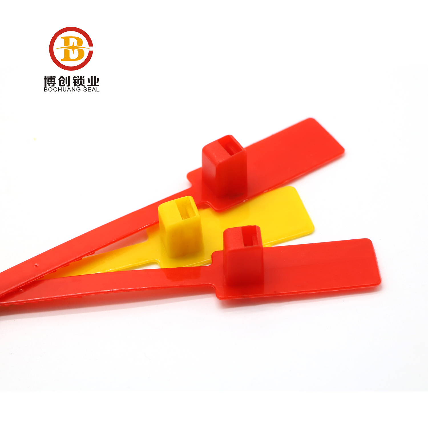 Disposable custom plastic truck security seal